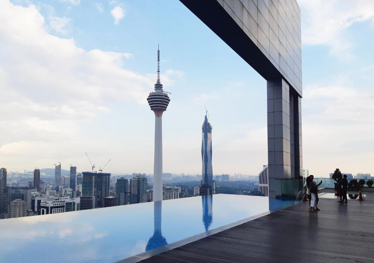Studio Apartment with Balcony at Colony KLCC